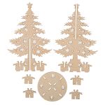 Заготовка из фанеры на подставке Елка, ⌀13.5 смх21 см, Mr.Carving КЛ-10