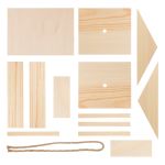 Заготовка деревянная Набор для творчества Кормушка, сосна, МН-55 Mr.Carving