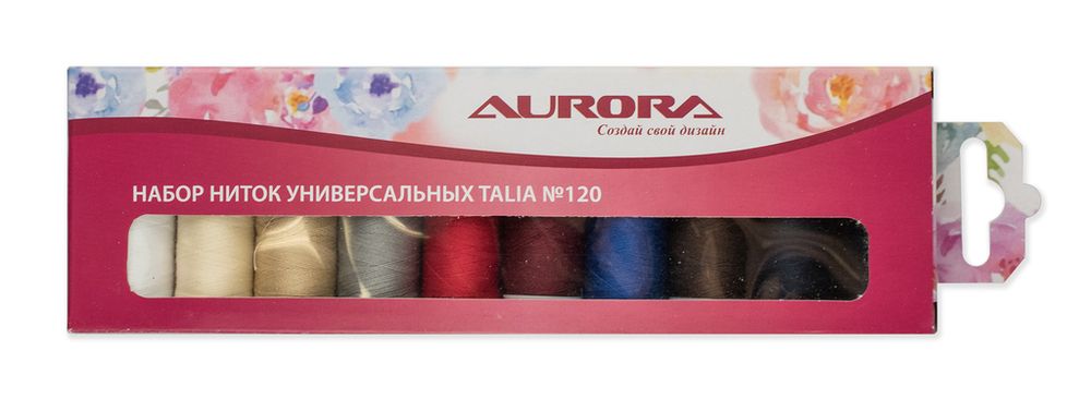 Швейные нитки (набор) универсальных Aurora Talia №120, 1 шт, AU-1201