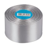 Лента атласная 1-сторонняя 50.0 мм / 33±2 метра, №059 серый, в термоплёнке, Gamma