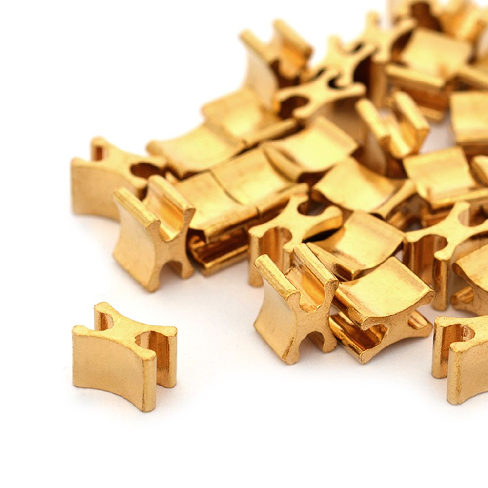 Ограничитель нижний для молний X формы №5 арт.D58 цв.золото уп.500 шт Ограничитель нижний для молний X формы №5 арт.D58 цв.золото уп.500 шт