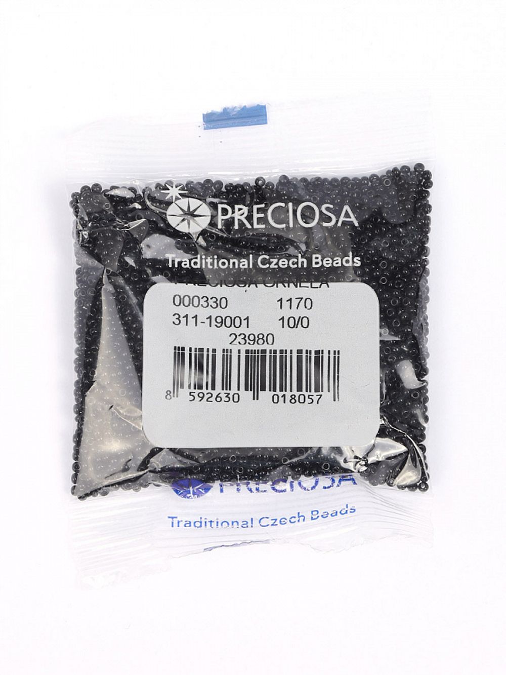 Бисер Preciosa 10/0 (2.3 мм), 50 г, NO цв. 23980/311-19001