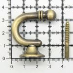 Крючки под подхваты ⌀19 мм, 1 бронза