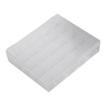 Органайзер для шпулек пластик 12х10х2.5 см, прозрачный, Gamma CFS-01