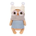 Набор для шитья игрушки Совенок Филя 18 см, Miadolla BI-0243