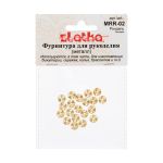 Рондели 7 мм, 20 шт, 02 под золото, Zlatka MRR-02