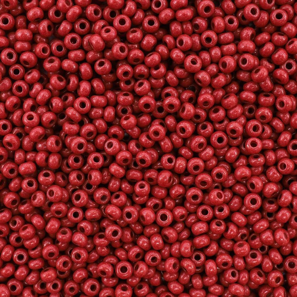 Бисер Preciosa цветной мелованный 10/0 (2.3 мм), круг.отв, 50 г, (16A18)