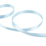 Лента атласная нарезка _6.0 мм / 10 шт по 5.4 метра, №520L(12-4401) голубой, Gamma AL-6P