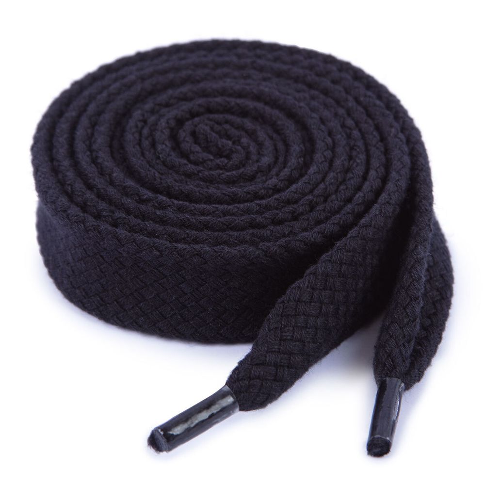 Шнур плоский для худи ⌀21.0 мм, 140 см, 10 шт, черный (№5), р.60240/140И