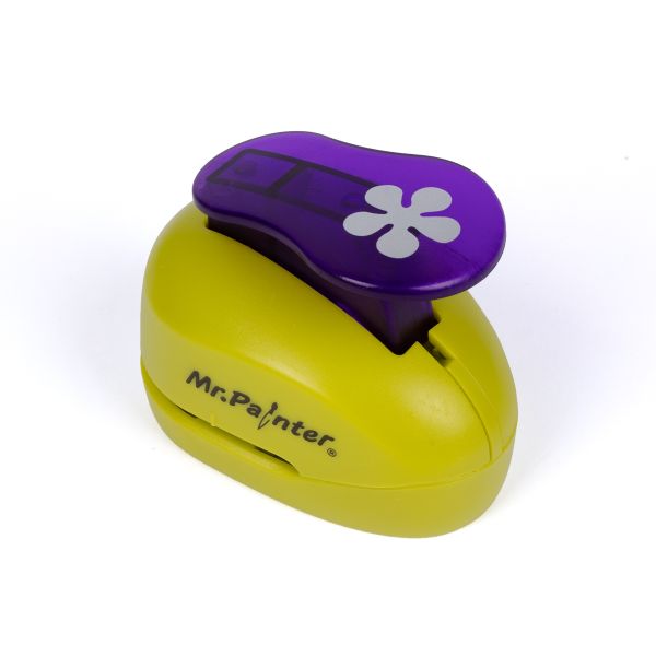 Фигурный дырокол 2.5 см, 100 Пятилистник, Mr.Painter CPB-25