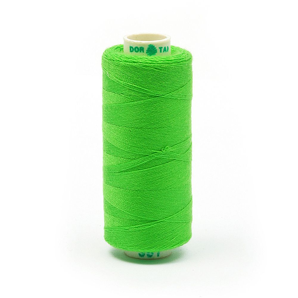 Нитки швейные бытовые Dor Tak 40/2, 366 м / 10 кат., 351 зеленый