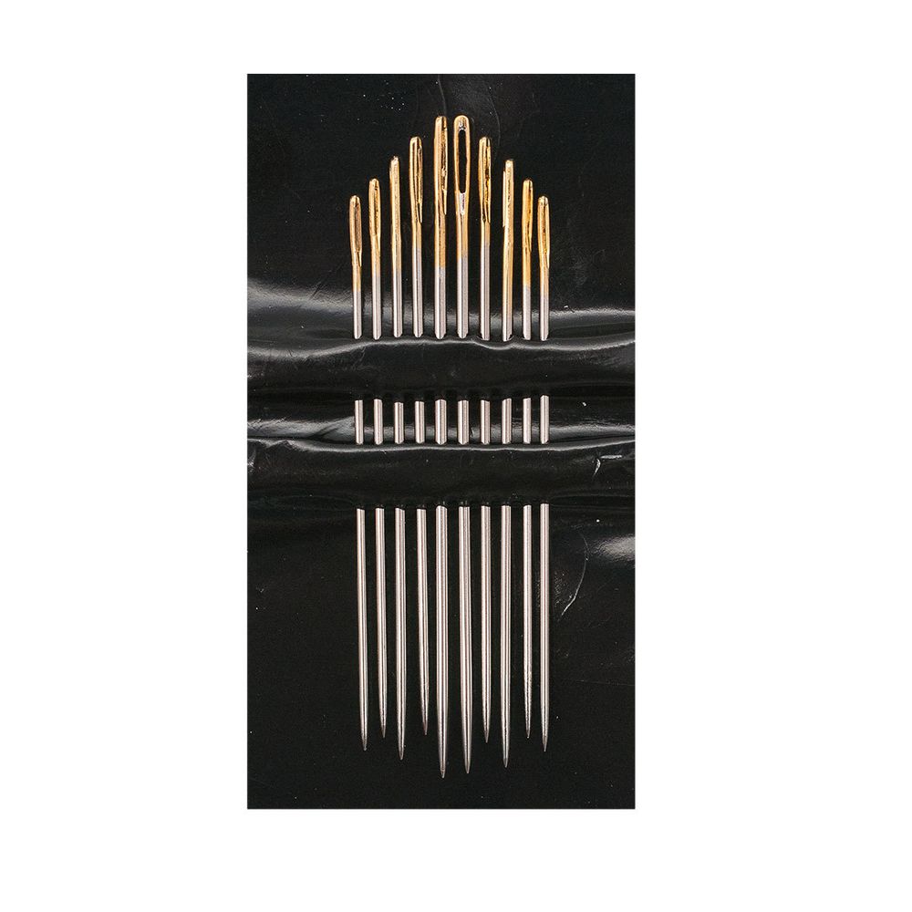 Иглы ручные универсальные №1/5, 10 шт, Pony