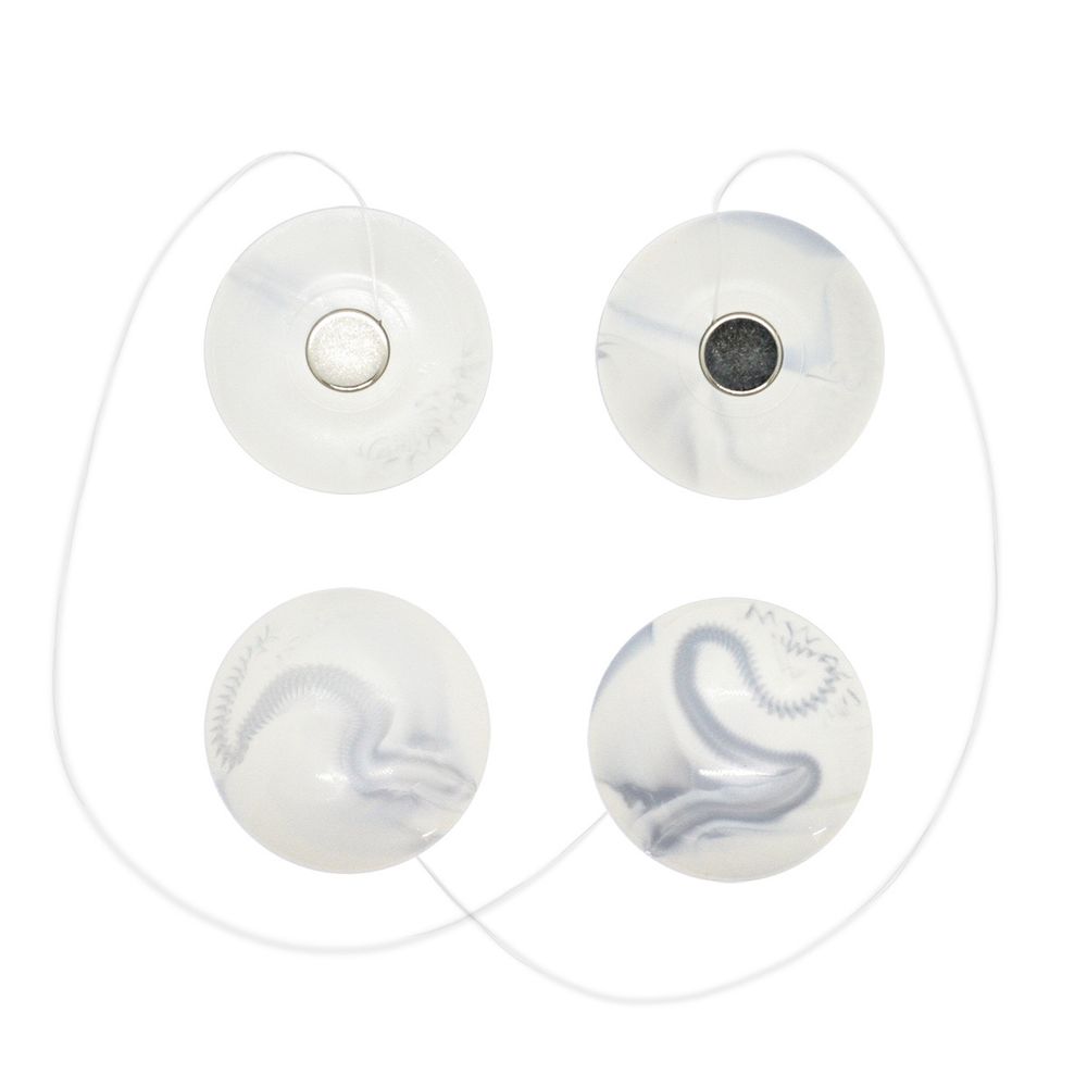 Клипсы для штор магнитные "Агат" с леской ⌀35, 79