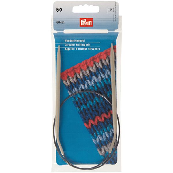 Спицы круговые Prym ⌀5,0 мм, 60 см, S090366