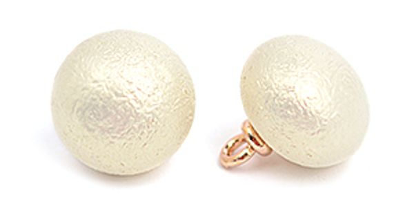 Пуговицы на ножке пластик A1008 цв.001 белый 18L-11мм, 40 шт