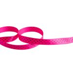 Лента атласная с рисунком 12.0 мм / 22.8 метров, D 103/113 малиновый/черный, Gamma ALP-121