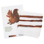 Набор для вышивания нитками РС Студия, Белочка 7х6 см