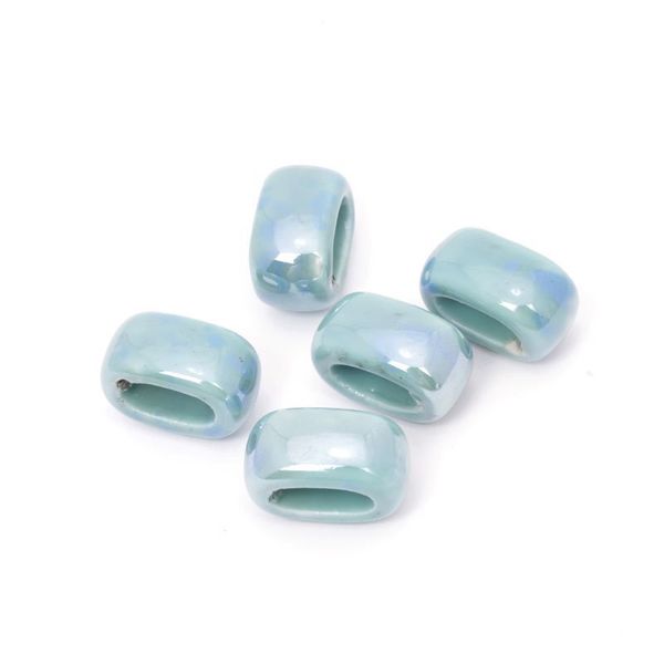 Бусины керамика 15х8 мм, цв. 035, 5 шт 20, Tesoro