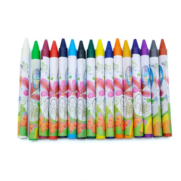 Мелки восковые 16 цветов, 80596