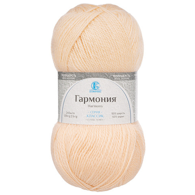 Пряжа Камтекс Гармония /уп.5 мот. по 100 г, 245 м, 192 чайная роза