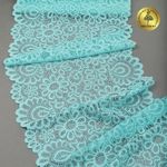 Кружево бельевое эластичное 205 мм / 25 м, TBY.YSTL00839, цв.L422 тиффани, Kruzhevo