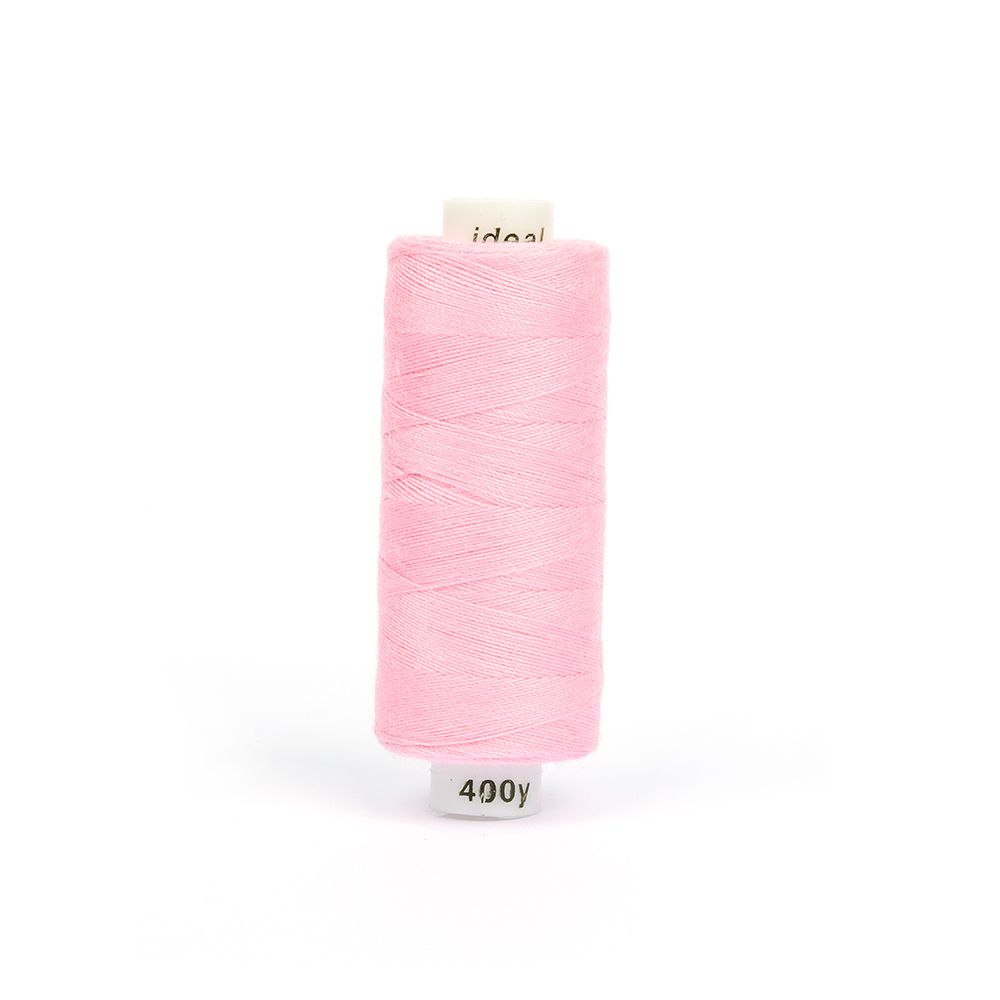 Нитки швейные бытовые Ideal 40/2, 366 м / 10 кат., 113 св.розовый