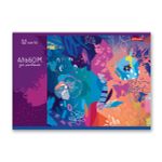 Альбом для рисования 100 г/м², A4 29х20.5 см, 32 л. на скобе, 5 шт, 000216 Цветочная фантазия, Светоч 32АЛСК4_0_3_9