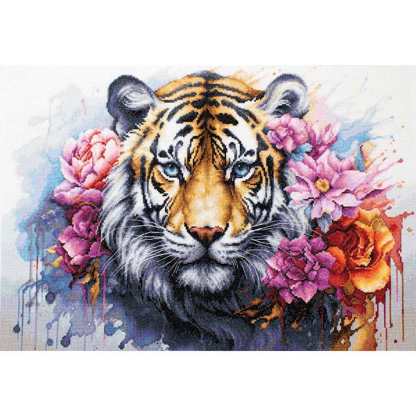 Набор для вышивания нитками Luca-S BU5033, Дикая Жизнь, 48х32см