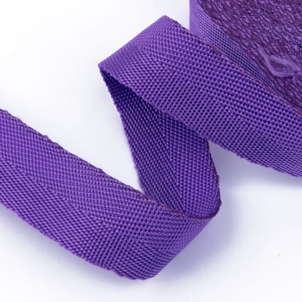 Стропа (ременная лента) 25 мм / 5х2.5 метра, фасовка, фиолетовый, 3816 (3074)