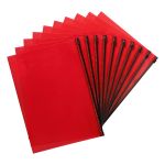 Папка-конверт на ZIP-молнии A4 180 мкм волокно, 10 шт, красный ЕС21123004, Expert Complete ЕС21123004