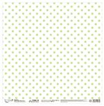 Бумага для скрапбукинга 190 гр/м², 30.5х30.5 см, 10 шт, 109 Крупные точки, Mr.Painter PSW-R
