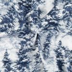 Ткань для пэчворка PEPPY МАГИЧЕСКАЯ ЗИМА ФАСОВКА 50х50 см, 135±5 100% хлопок, МГЗ-09 синий, Peppy МАГИЧЕСКАЯ ЗИМА