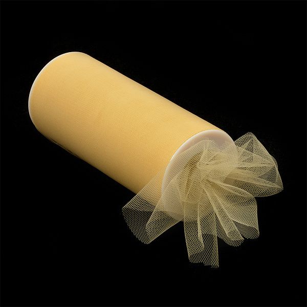 Фатин на шпульке средней жесткости 220 мм / 22.86 метра, TBY.MS.220.32, цв.32 коричневый