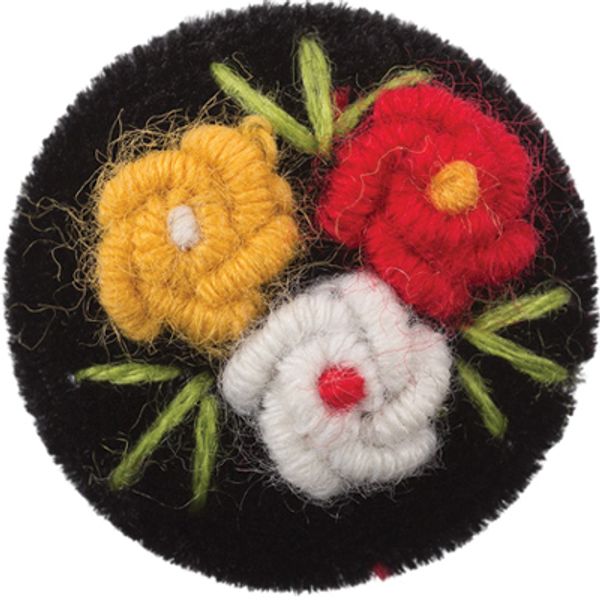 Пуговицы на ножке пальтовые 24 мм, 6 шт, А008 черный, Gamma GEC 0039