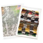 Набор для вышивания нитками Hobby&Pro, Всадница, 43х31 см