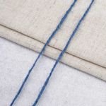 Шпагат джутовый ⌀1.4 мм / 100 метров (100 г), 2-ниточный, 1200 текс, евробобина, синий