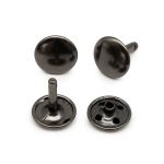 Хольнитены сумочные ⌀15 мм, h=16 мм, чер.никель, двухсторонний, BIG, 50 шт