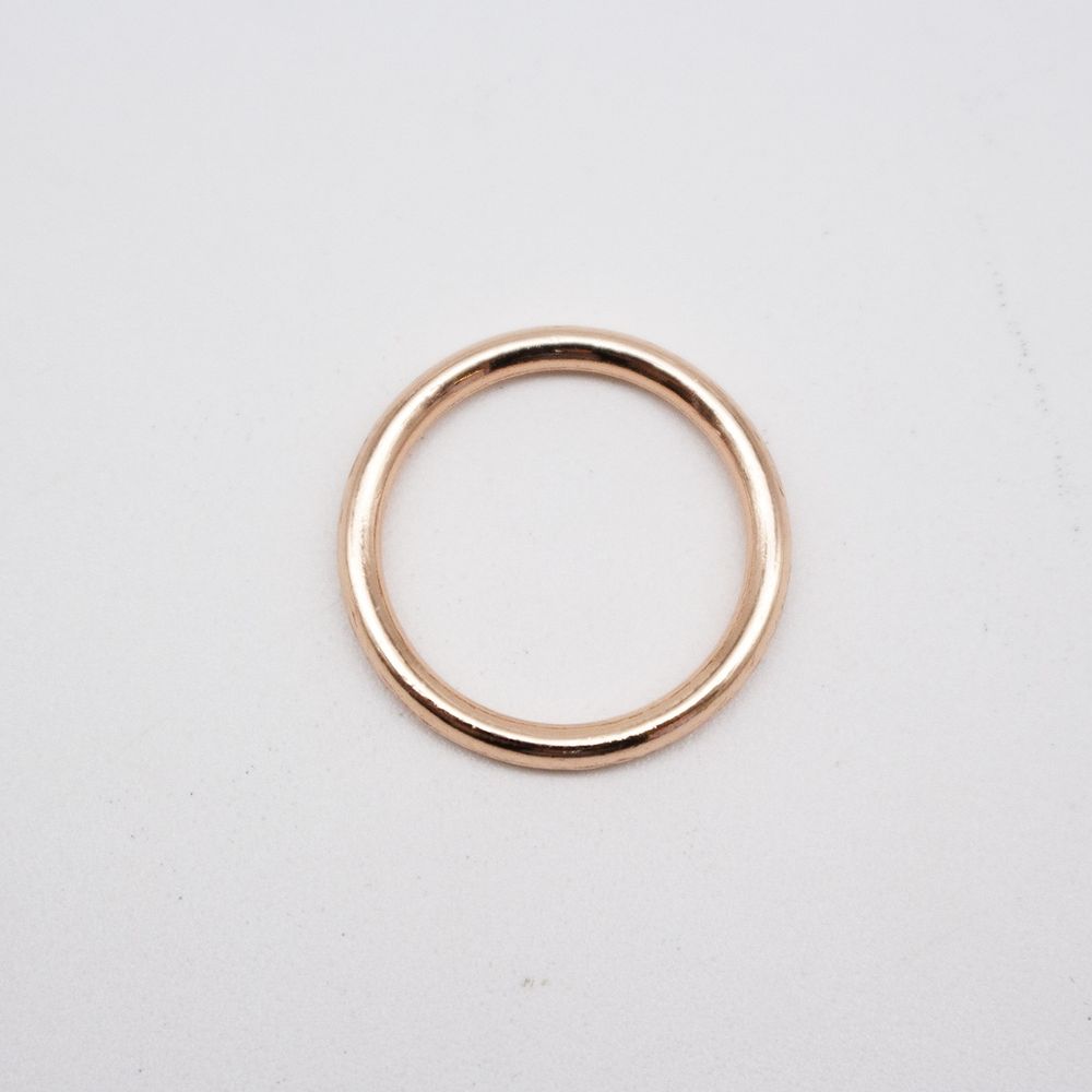 Кольца для бюстгальтера металл ⌀14.0 мм, медь, Arta, 20 шт