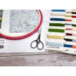 Набор для вышивания нитками LetiStitch L9924, Солнечный день 26х26см