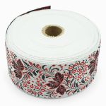 Лента (тесьма) жаккардовая 65.0 мм / 25±1 метров, рис. 9430 Смородинка, (10) С3799Г17