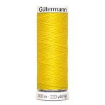 Нитки универсальные Gutermann Sew-all 100 (200 метров), 5 кат. | 177 ярко-желтый