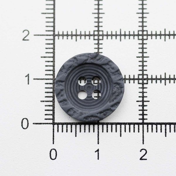 Пуговицы 4 прокола 24L (C301 серый), 0313-4079A, 144 шт