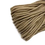 Шнур полипропилен круглый вязаный ⌀6.0 мм / 100 метров, 6-04 бежевый