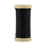 Мулине Gamma металлик M 5 мотков по 50 метров, M-150 черный, Gamma BRILL