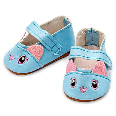 Туфельки Кошечки 7,5х4,5х3см, пара (голубой), DSS8263