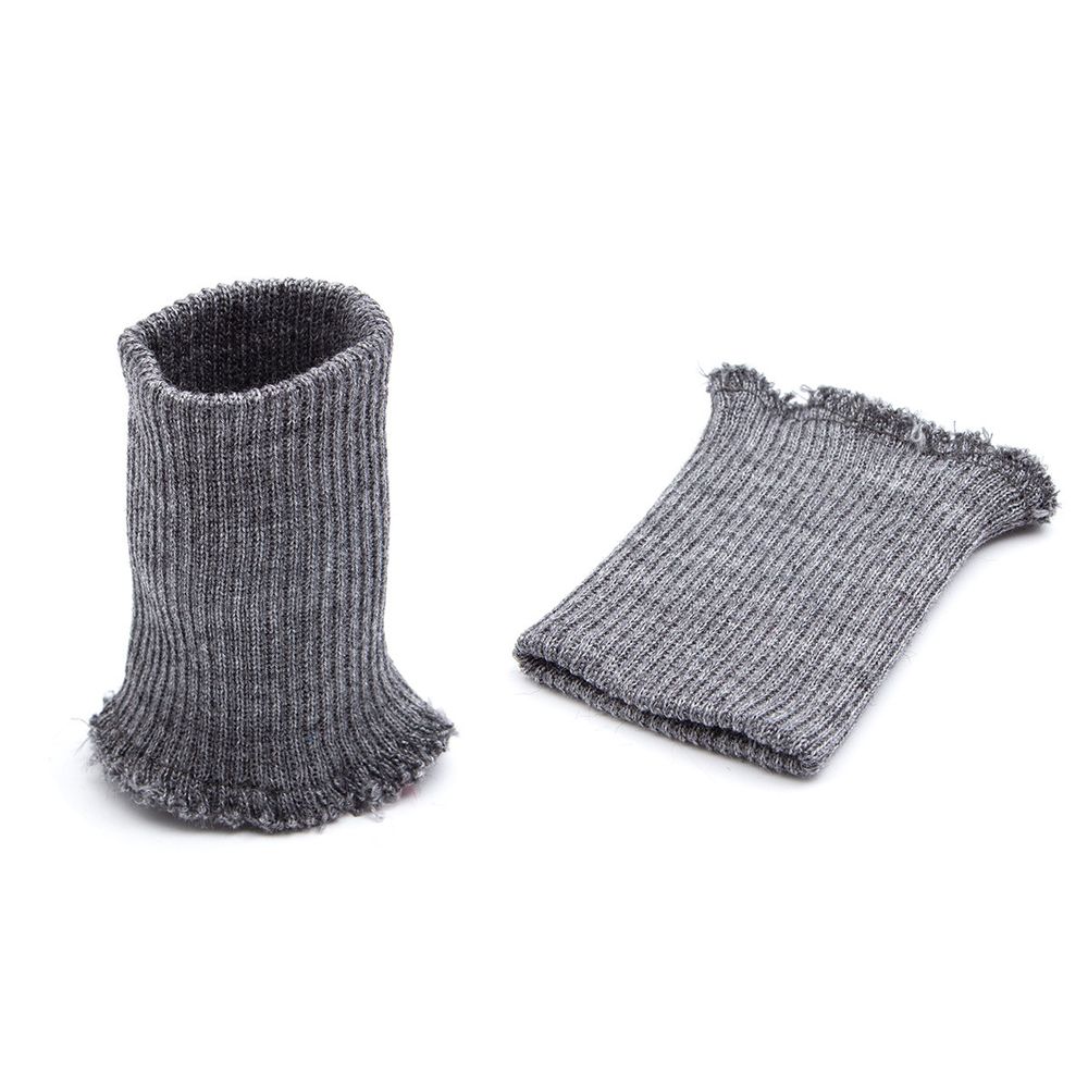 Манжеты трикотажные 6.5х9.5 см, 1 пара, тонкие, 161/м св.маренго