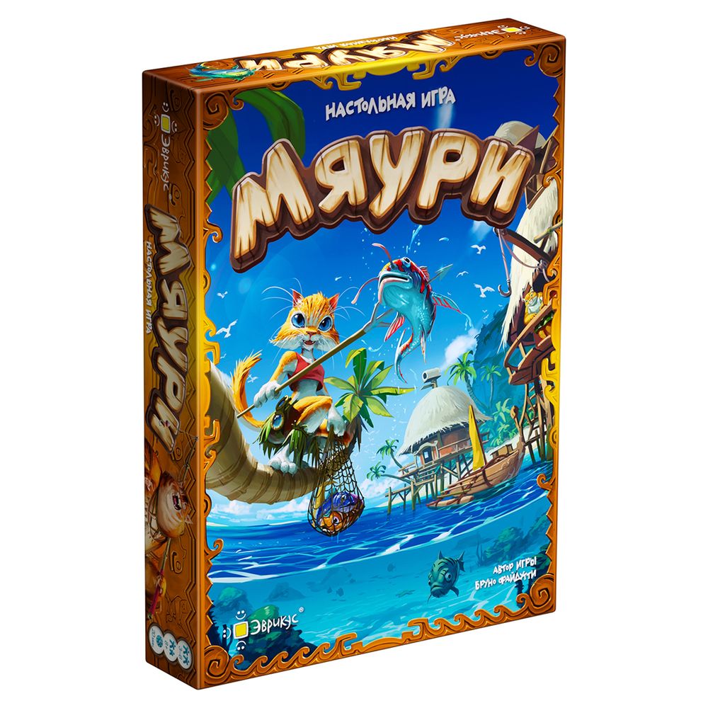 Игра настольная Мяури, Эврикус BG-11060