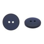 Пуговицы на 2 прокола 28L (18мм), пластик (col.22 темно-синий), CR-K18M, 144 шт