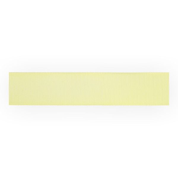 Лента репсовая (в рубчик) 25.0 мм / 45.5 метра, 021 яр.желтый, Gamma GR-25