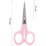 Ножницы рукодельные 10.8 см, сатинированные, VIT-201, Micron by Sharpist